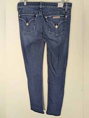Hudson Jeans Women's Bacara Crop Straight Low Rise Denim Size 28" EUC